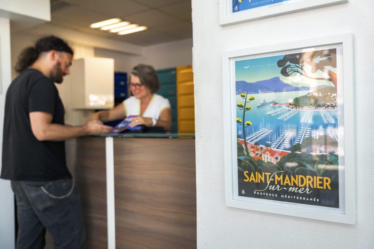 Provence Méditerranée : bureau d'information de Saint-Mandrier